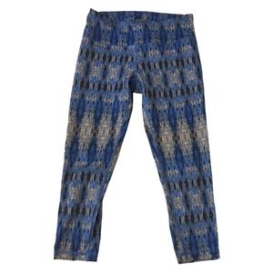 90 Degree By Reflex Blue Gray Leggings Size S